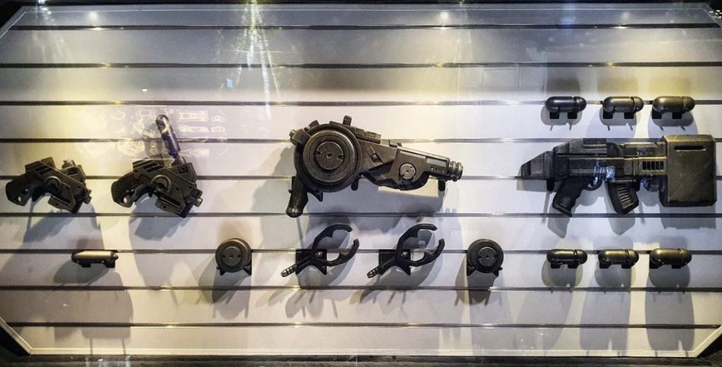 FREE BATCAVE EXHIBITION WITH LIFESIZED FIGURINES, SUPERHERO SUITS