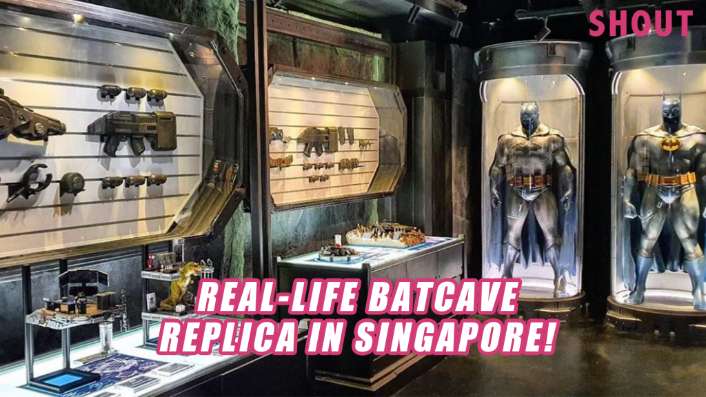 FREE BATCAVE EXHIBITION WITH LIFESIZED FIGURINES, SUPERHERO SUITS