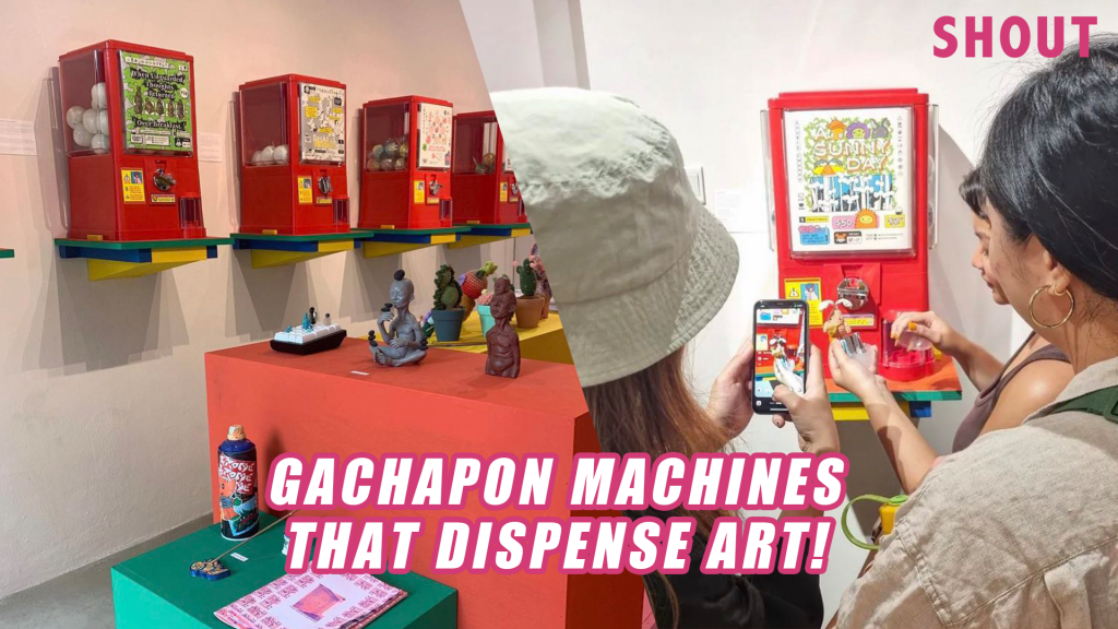 THIS GACHAPON EXHIBITION HAS MACHINES YOU CAN ACTUALLY PLAY, DISPENSES