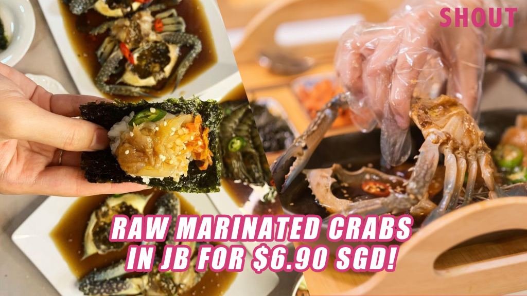 OMG CRAB KOREAN RAW MARINATED CRABS IN JOHOR BAHRU FROM JUST 6.90 SGD