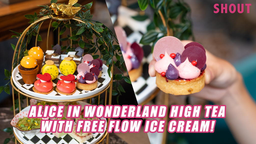 WHIMSICAL ALICE IN WONDERLAND-THEMED HIGH TEA AT INTERCONTINENTAL