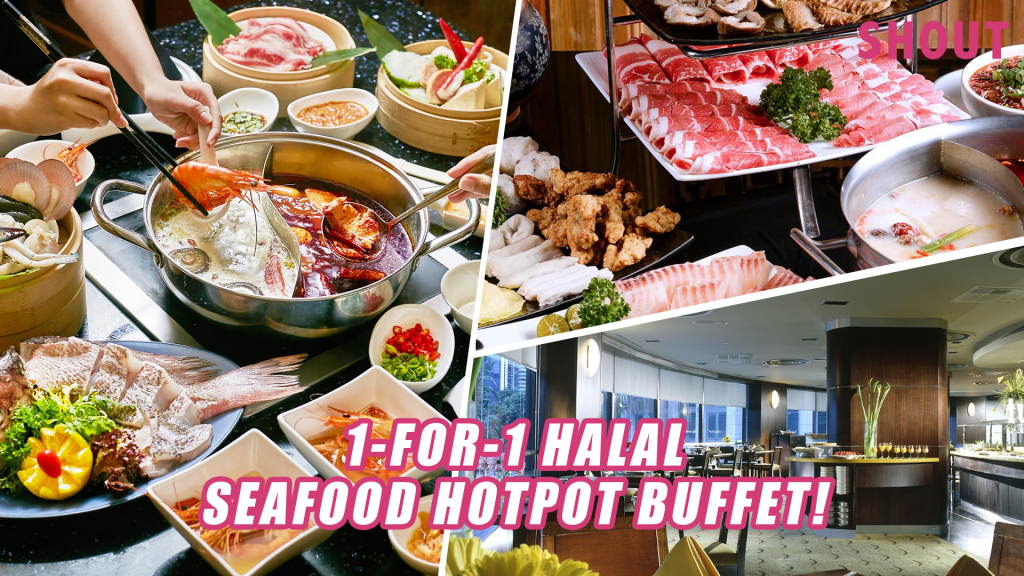 1FOR1 HALAL HOTPOT SEAFOOD BUFFET AT M HOTEL FROM 29++ PER PERSON