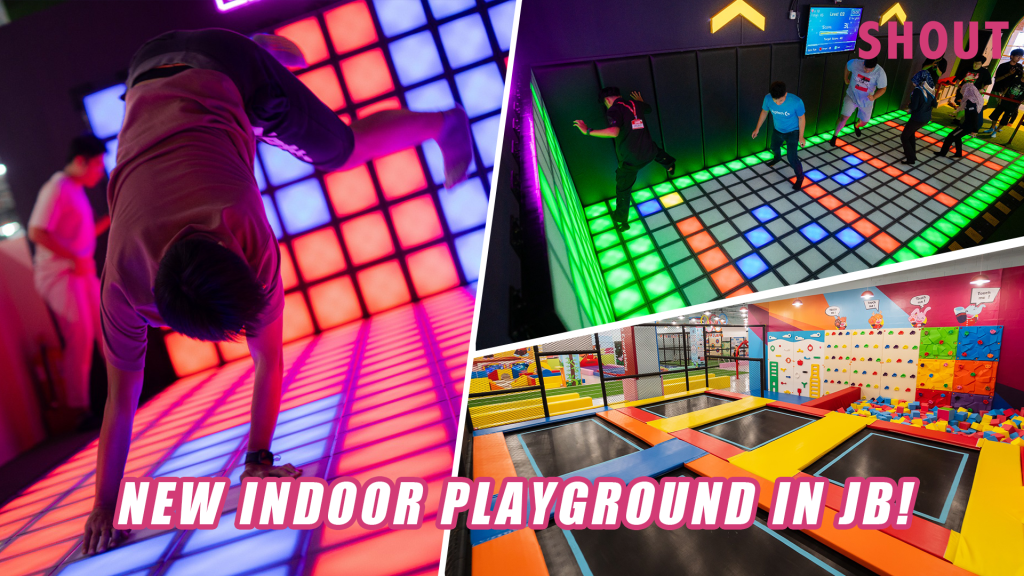NEW INDOOR PLAYGROUND IN JOHOR BAHRU WITH VIRAL “FLOOR IS LAVA” GAMES