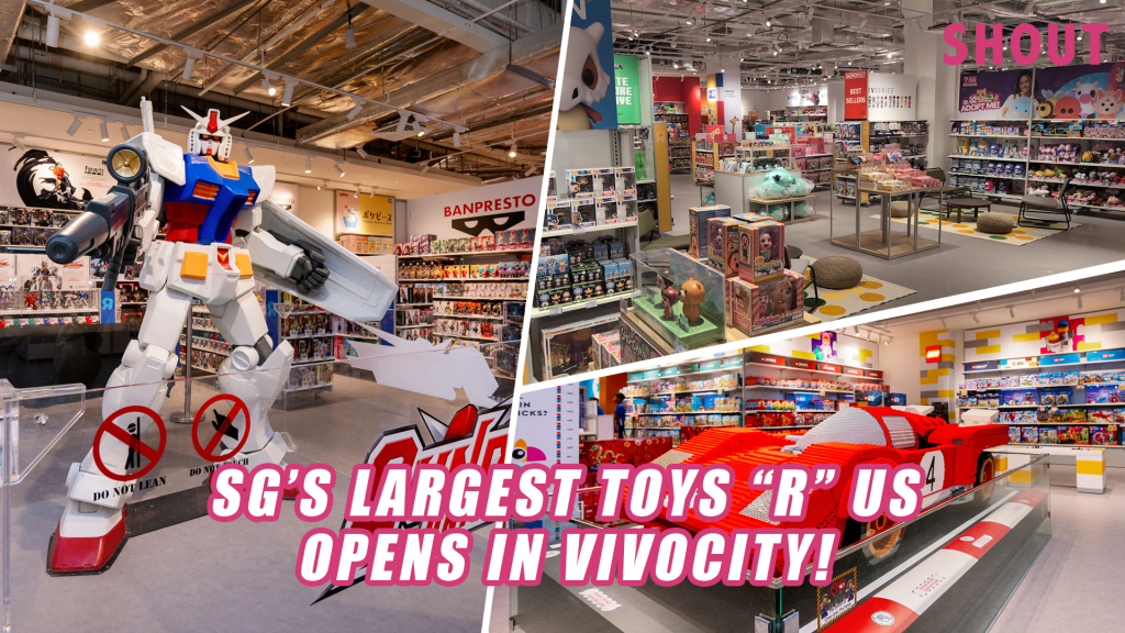 LARGEST TOYS “R” US OPENS IN VIVOCITY WITH FIRSTEVER BANDAI STORE