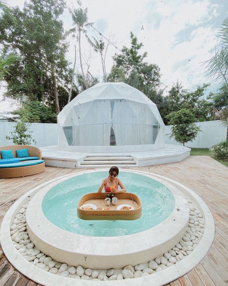 This Tent Villa in Bali Transforms into a Galaxy at Night Shout