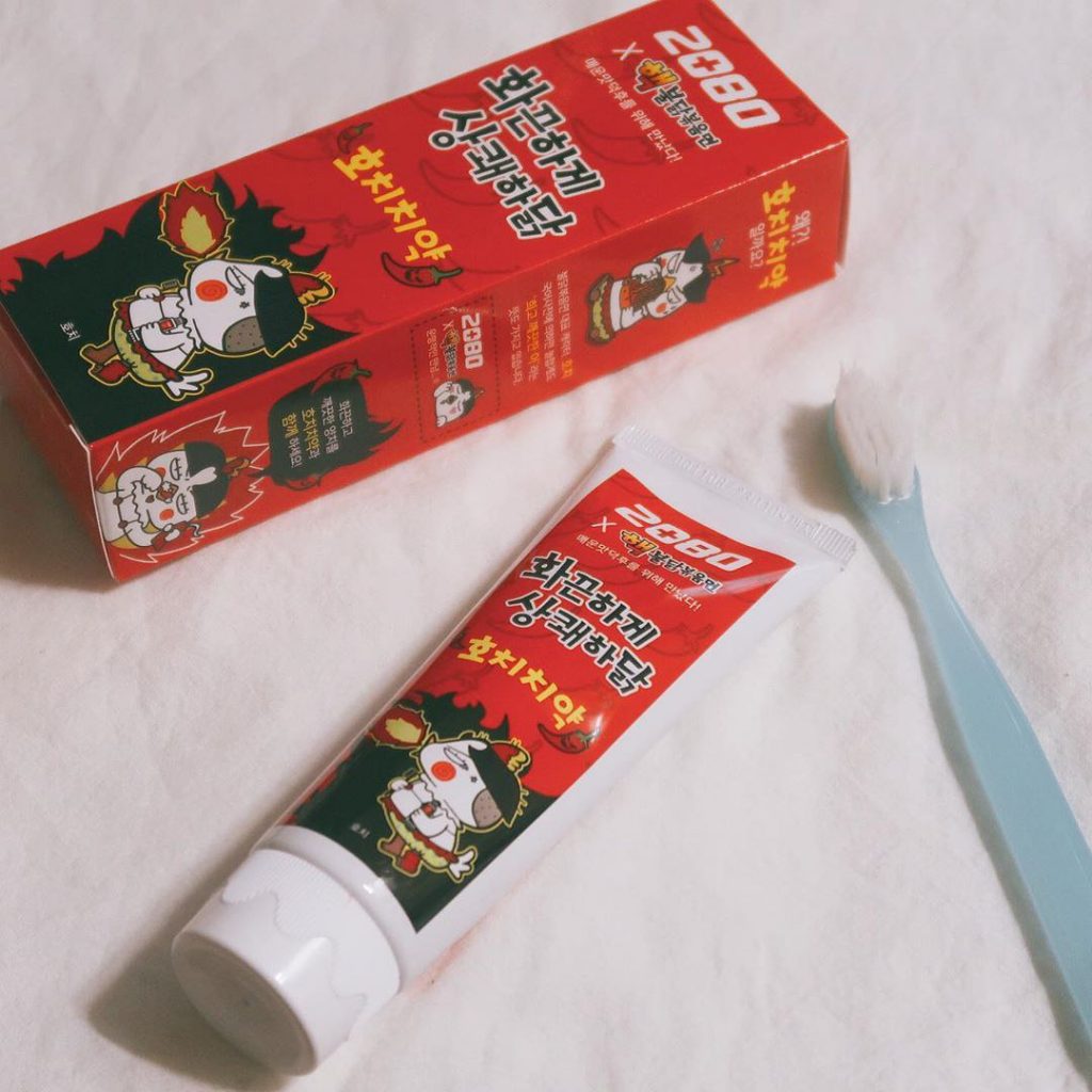 Samyang Toothpaste Proves that People Would do Anything for Spicy Food