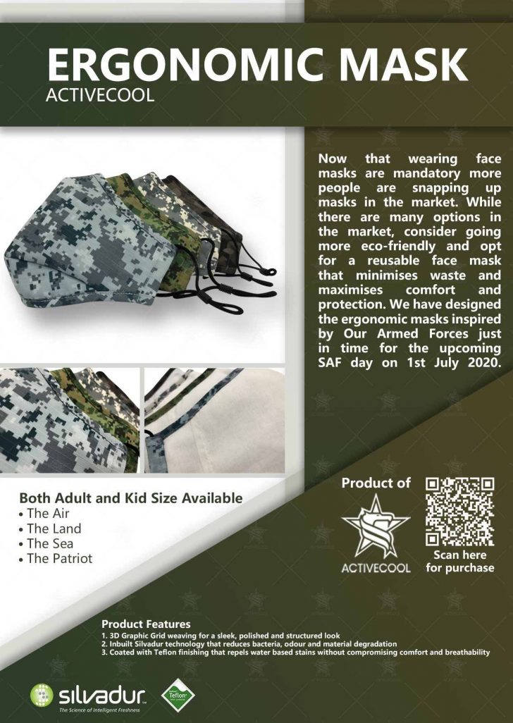 SAFInspired Waterproof Masks Available In Adult & Kid Sizes! Shout