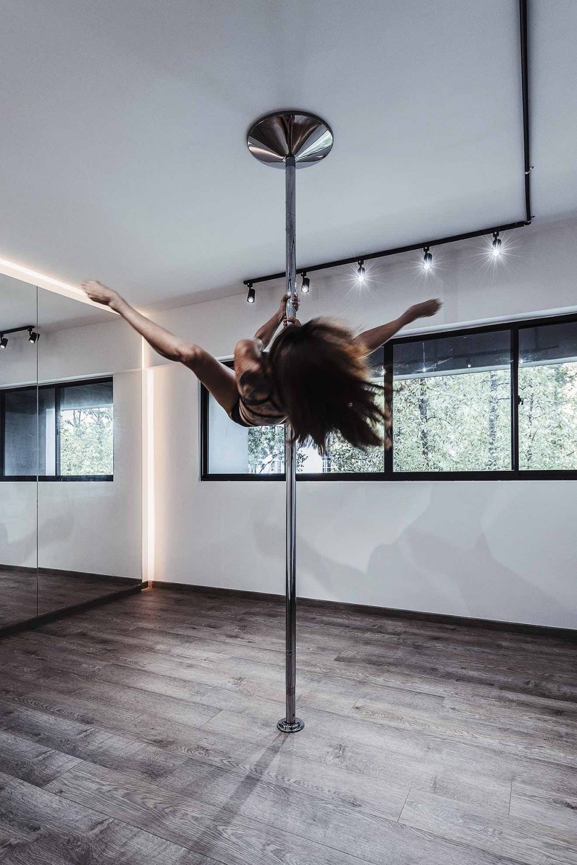 2Storey Modern Contemporary HDB That Comes With A Pole Dancing Studio