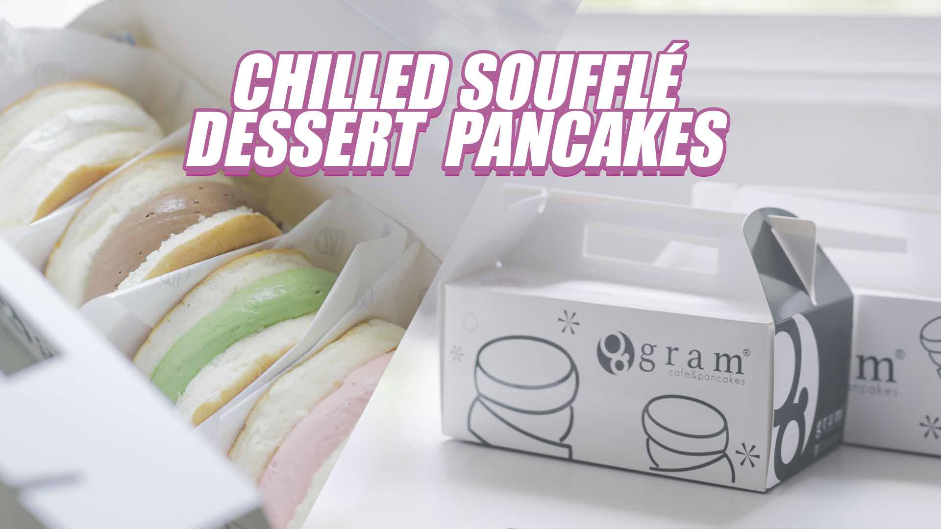Osaka’s Famous Gram Cafe And Pancakes Now Delivers Chilled Soufflé Dessert Pancakes With Cream