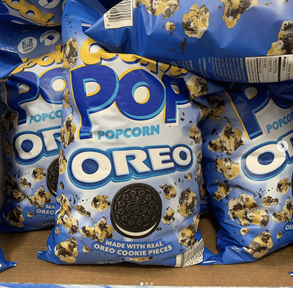 Cookie Pop Popcorn Oreo - Made With Real Oreo Chunks - Is Now Available ...