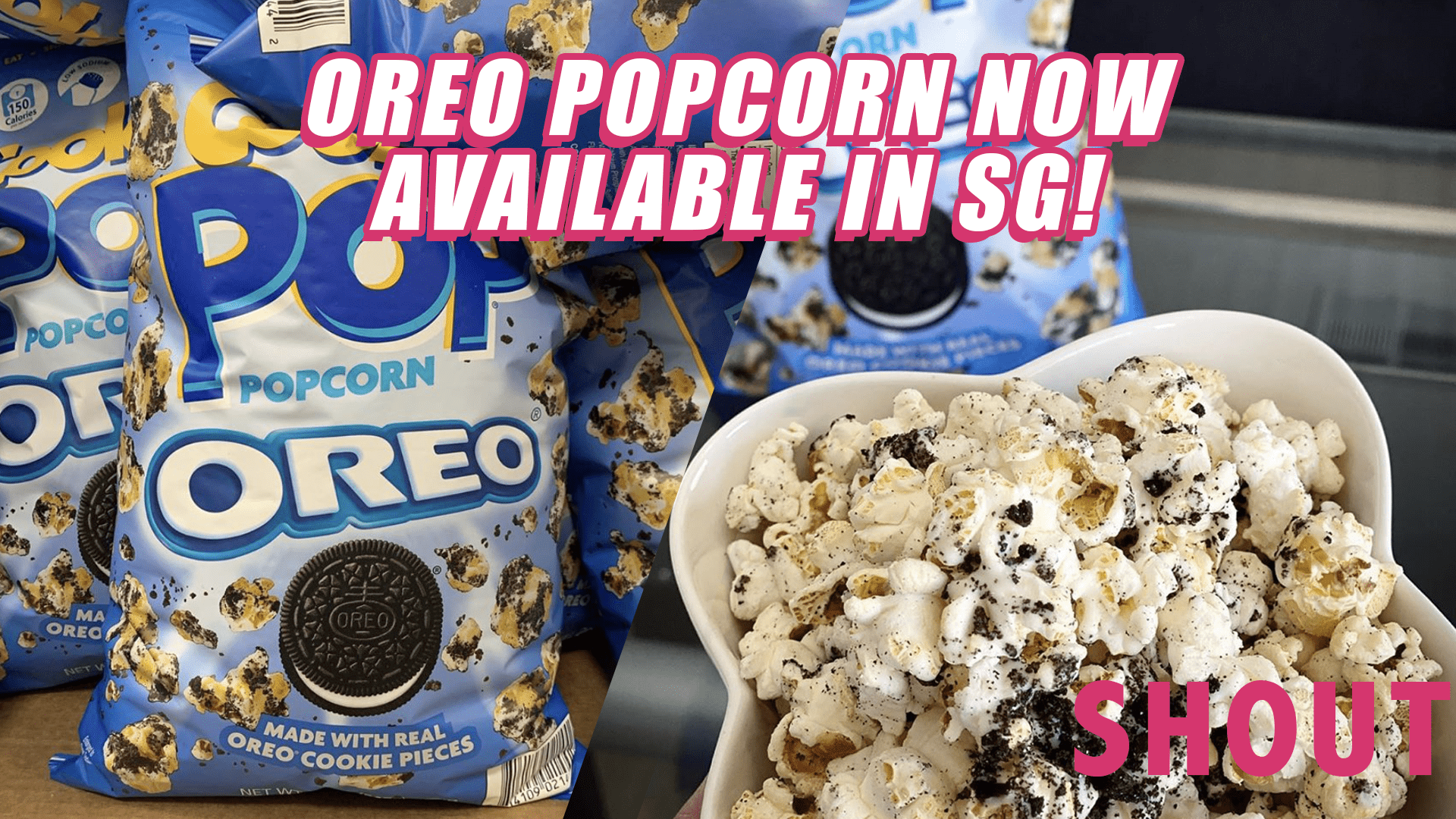 Cookie Pop Popcorn Oreo Made With Real Oreo Chunks Is Now Available