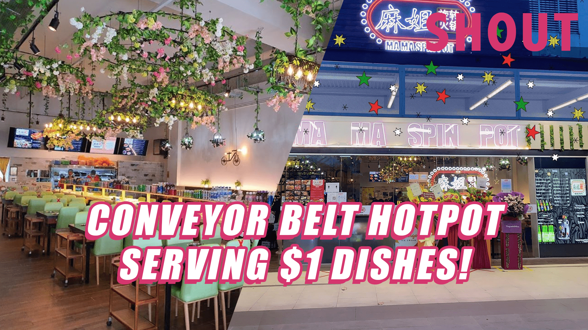 This GardenThemed Conveyor Belt Hotpot Restaurant Has 1 Dishes And It