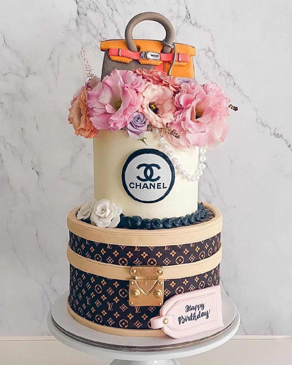 LV Branded Cake