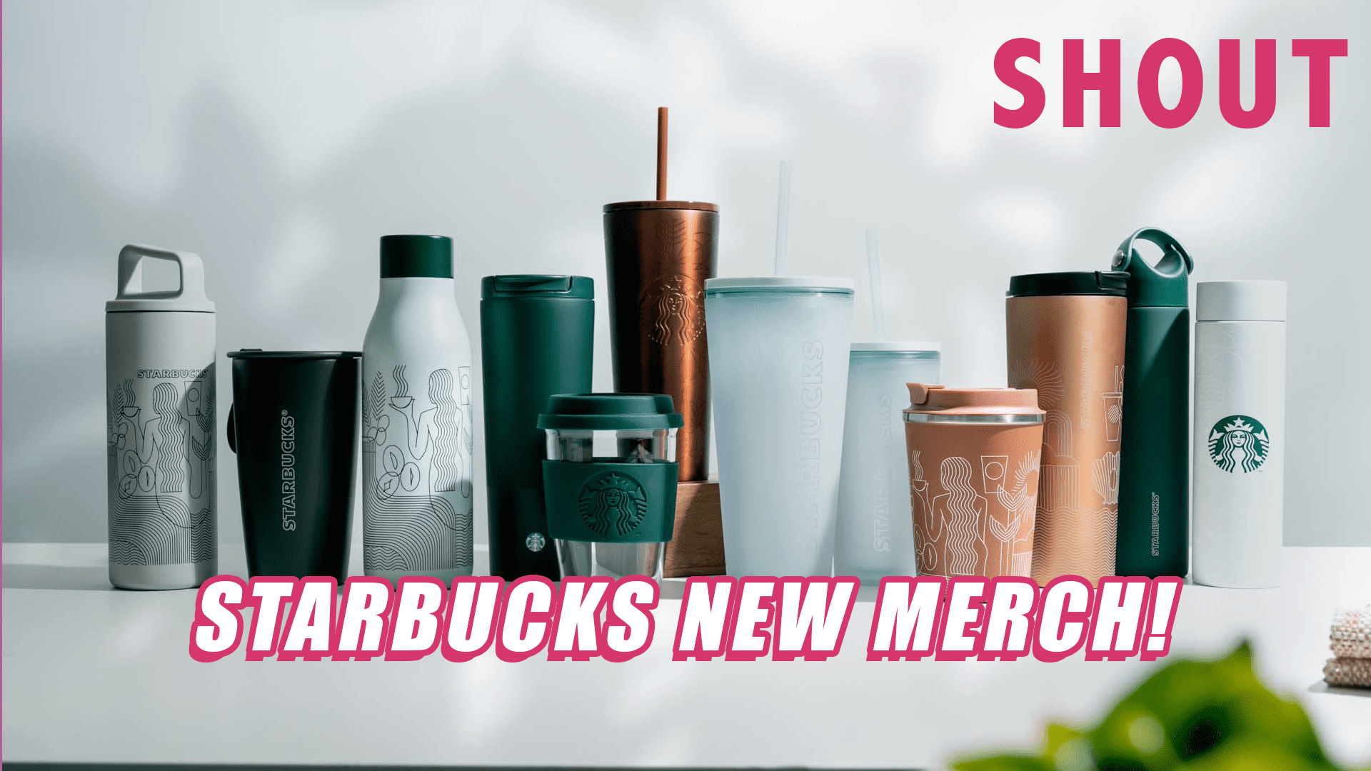 Starbucks Releases New Essential Merchandise With AllNew Colour