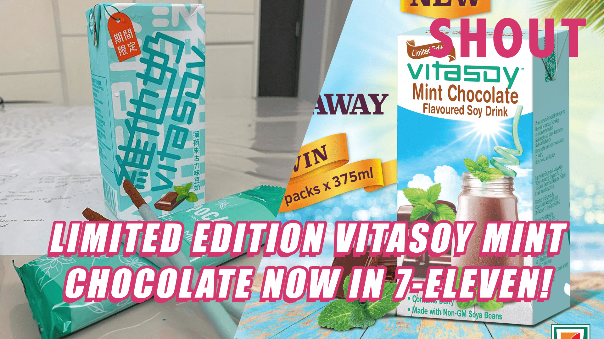 Limited Edition Mint ChocolateFlavoured Vitasoy Now Available In 7