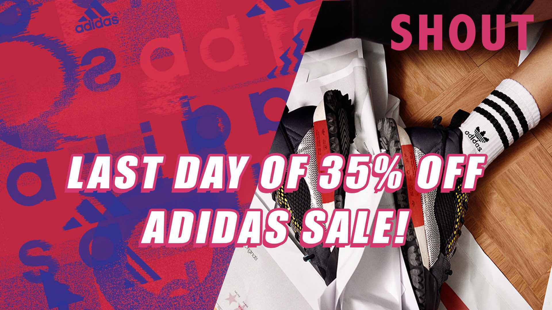Last Day of Adidas 10.10 Sale with HUGE 