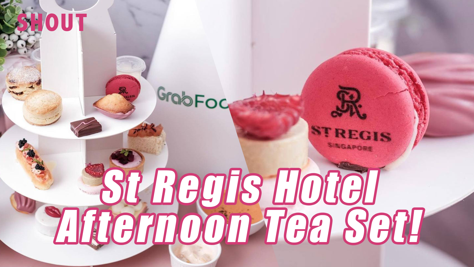St Regis Hotel Afternoon Tea Set For Islandwide Delivery! Shout