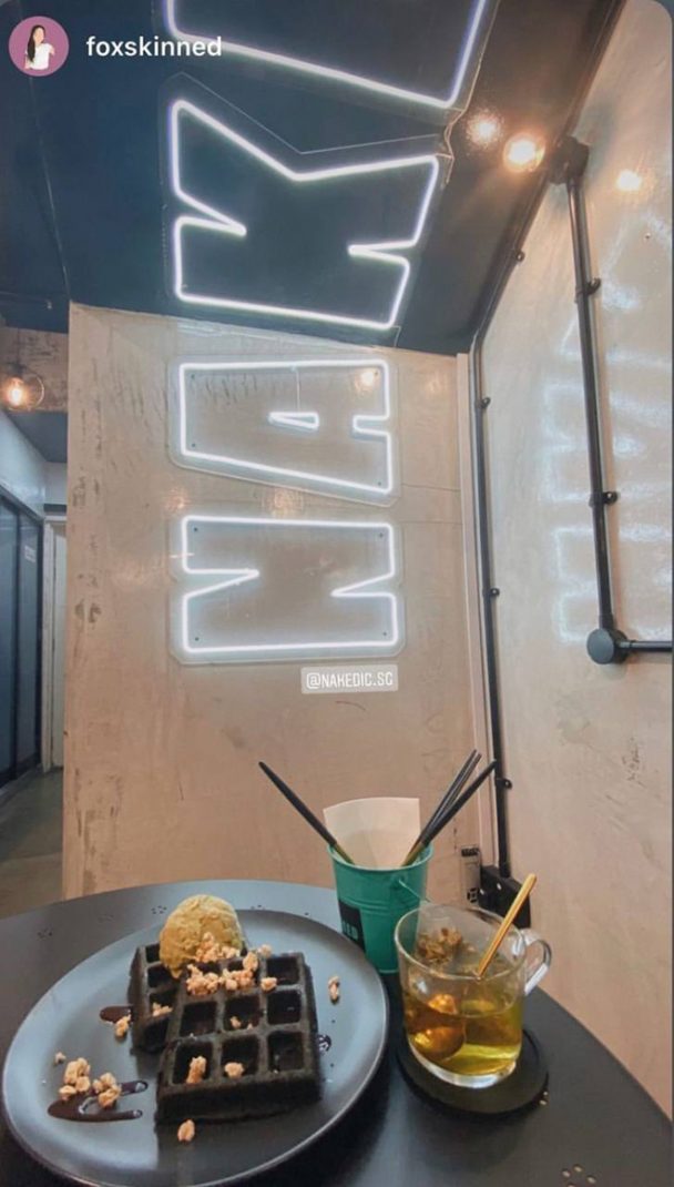 New Charcoal Waffles & Ice Cream Cafe Kovan Opens Till 2am Daily! Shout