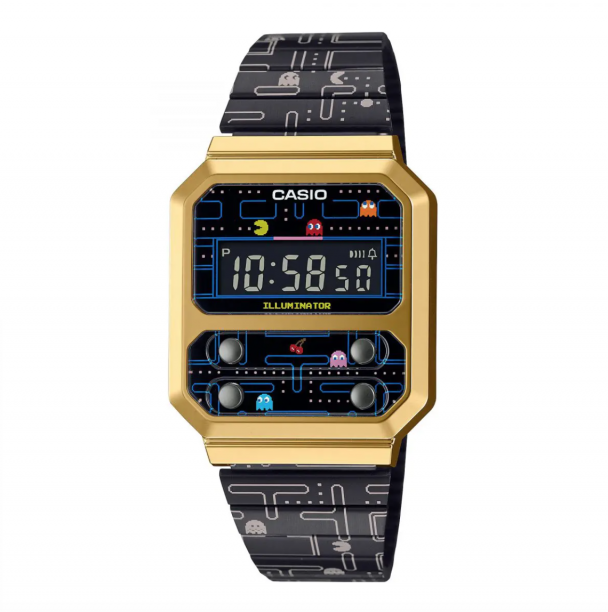 pac man casio watch