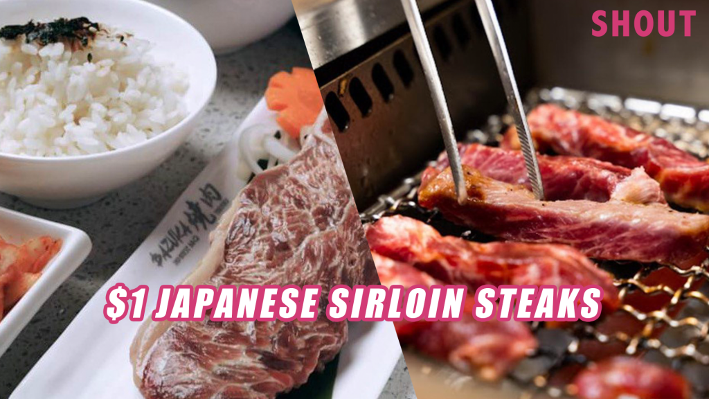 1 STEAKS AT JAPANESE YAKINIKU RESTAURANT Shout