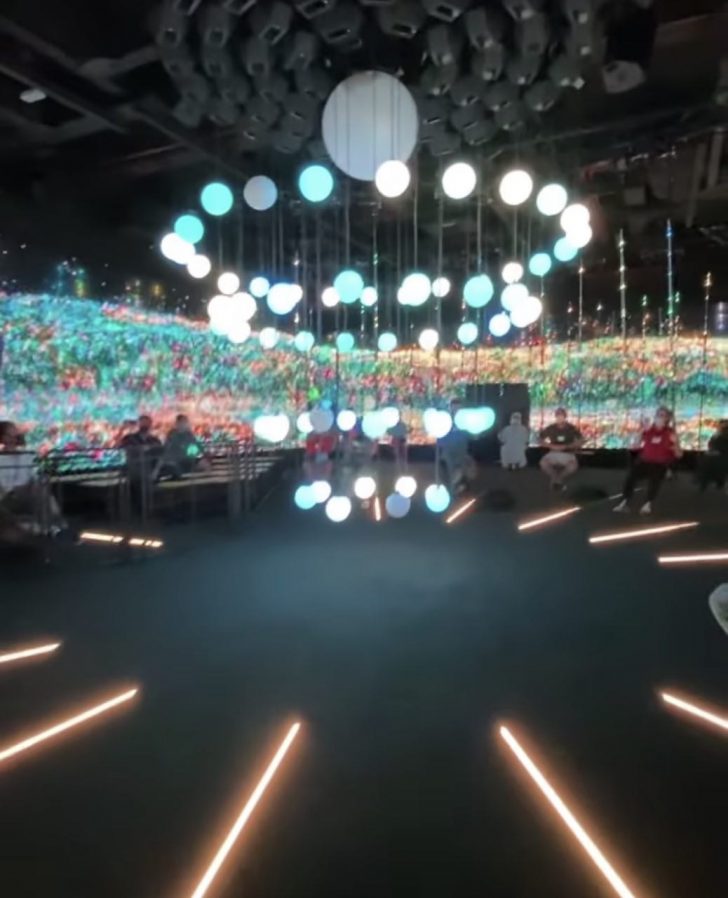 INTERACTIVE & IMMERSIVE NEON SWINGS CAMPUS GERMANY Shout