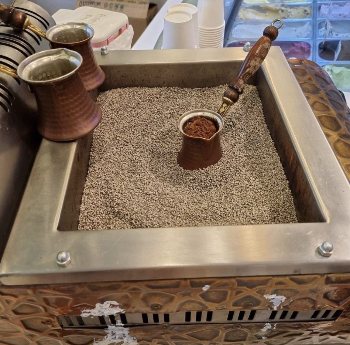 AUTHENTIC TURKISH COFFEE EXPERIENCE IN SINGAPORE WITH COFFEE BREWED ON