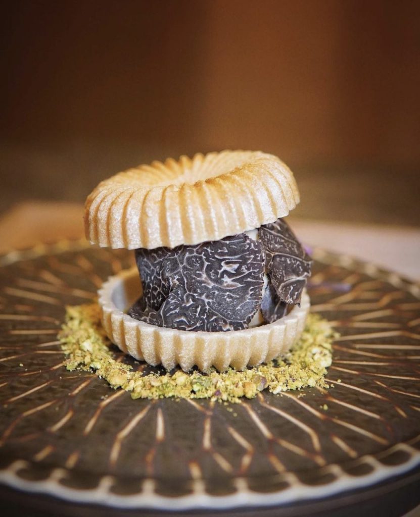 LUXURIOUS TRUFFLECENTRIC FOOD ITEMS TOPPED WITH SHAVED TRUFFLES Shout
