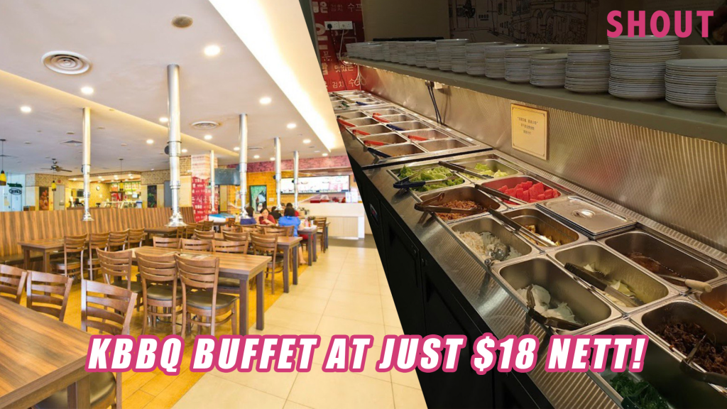 AFFORDABLE KBBQ BUFFET WITH NO GST OR SERVICE CHARGE AT JUST 18 NETT