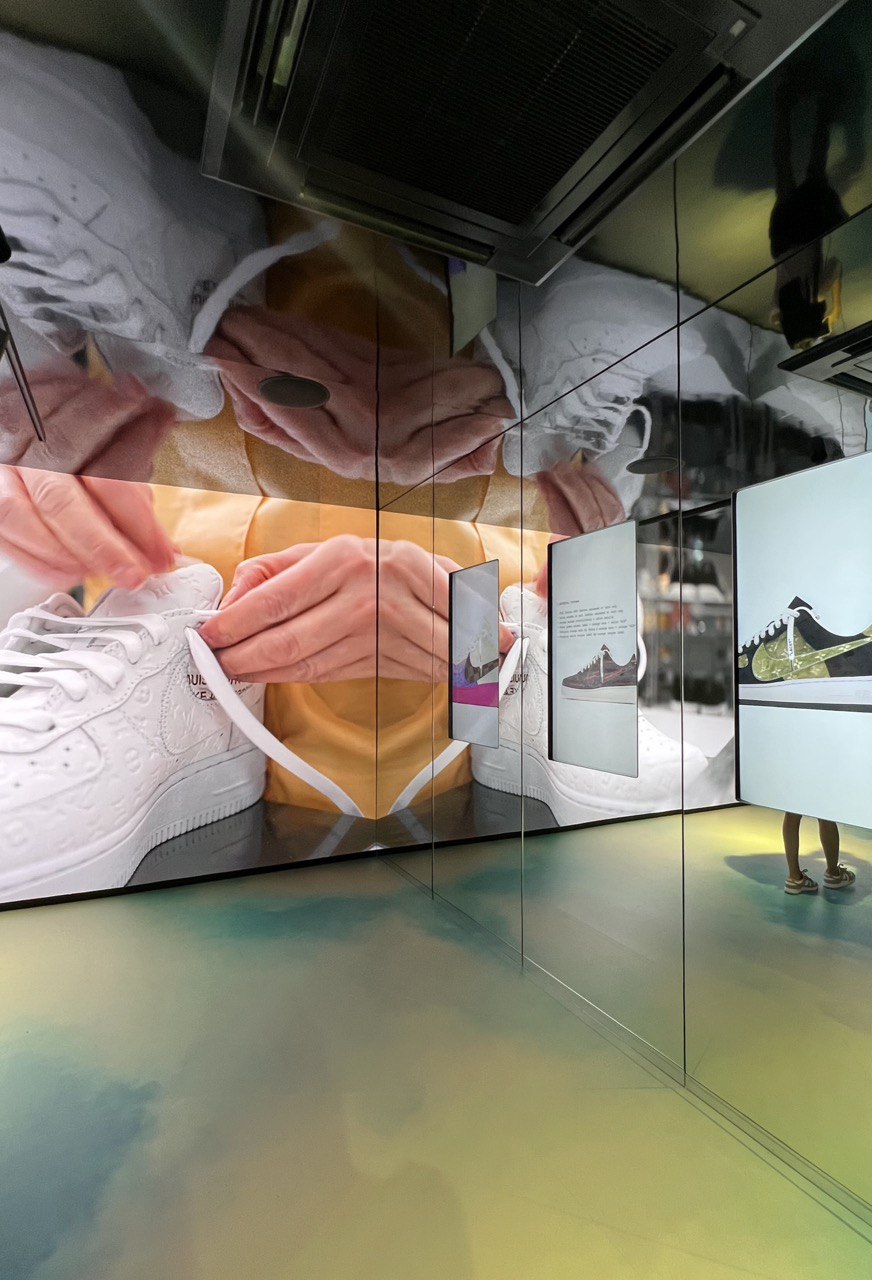 Waiting for the Louis Vuitton Nike Air Force 1 launch? Check out this  exhibition at ION Orchard - CNA Luxury