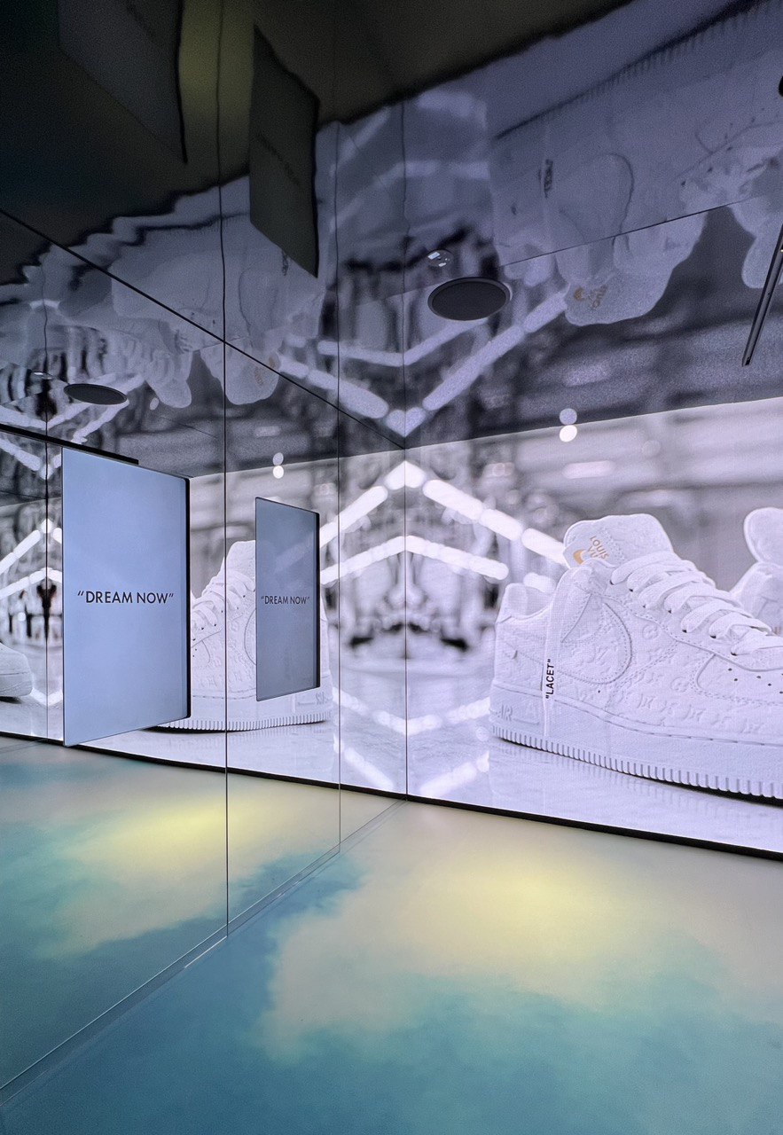 Waiting for the Louis Vuitton Nike Air Force 1 launch? Check out this  exhibition at ION Orchard - CNA Luxury