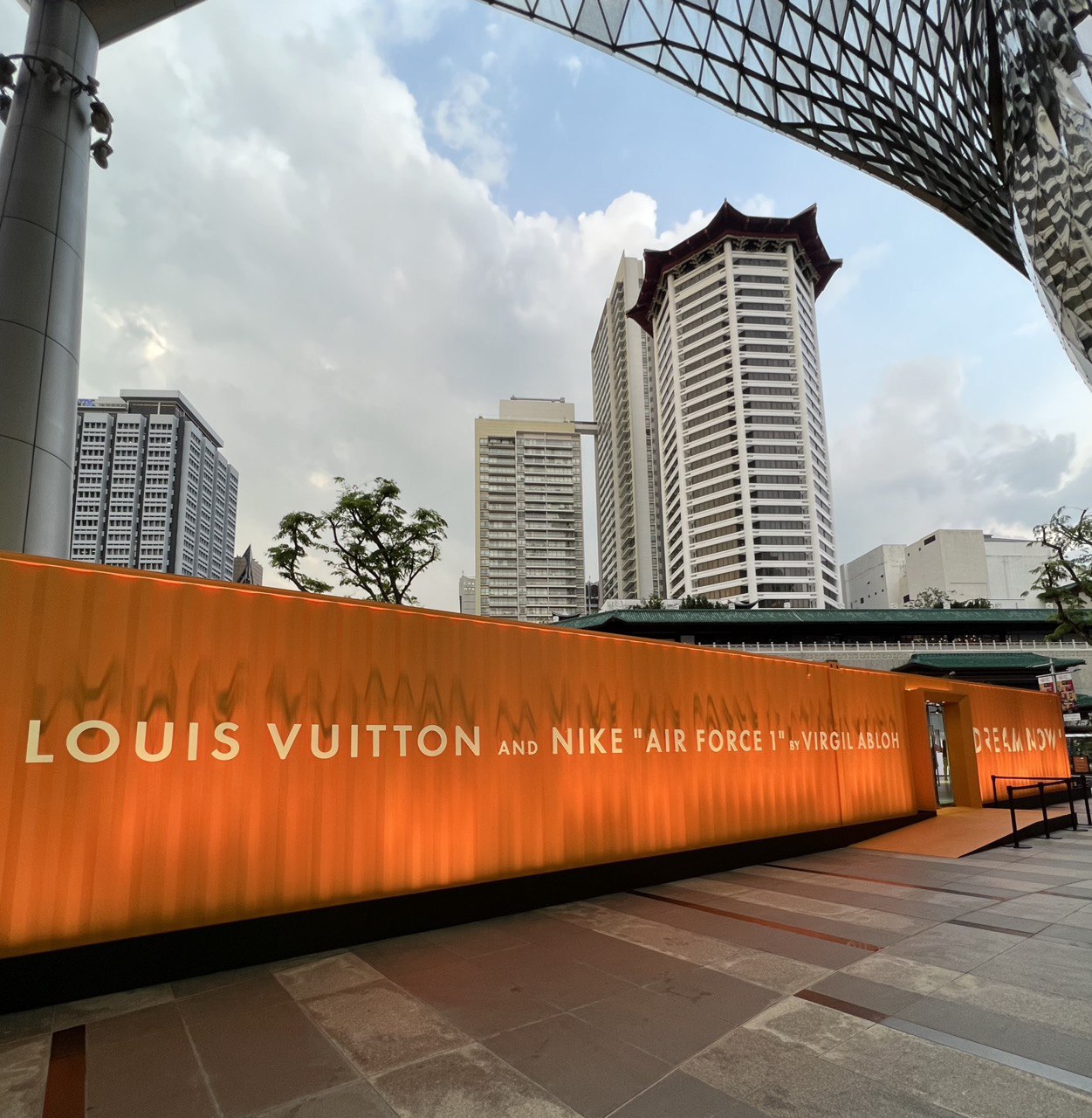 Louis Vuitton x Nike Air Force 1 Exhibition Lands In Singapore
