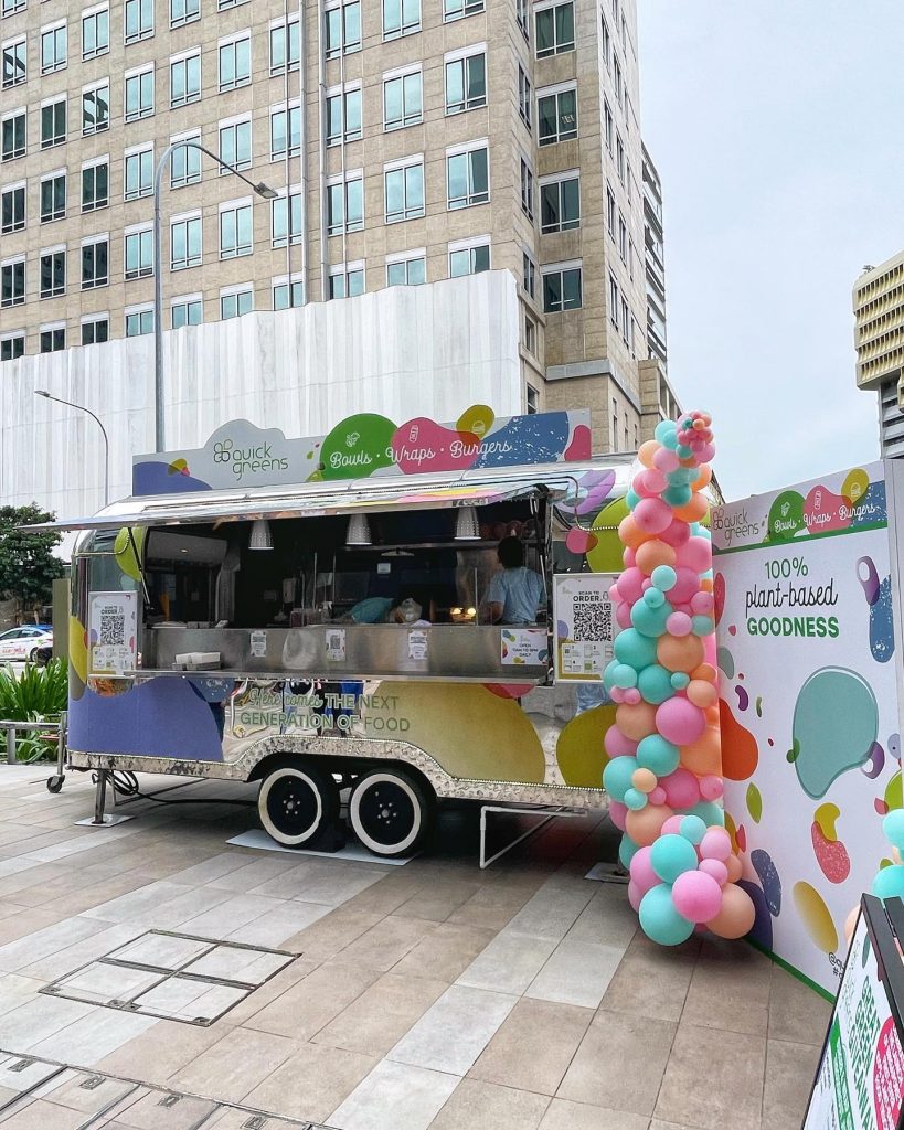 SINGAPORE’S FIRST 100 PLANTBASED FOOD TRUCK AT ORCHARD CINELEISURE