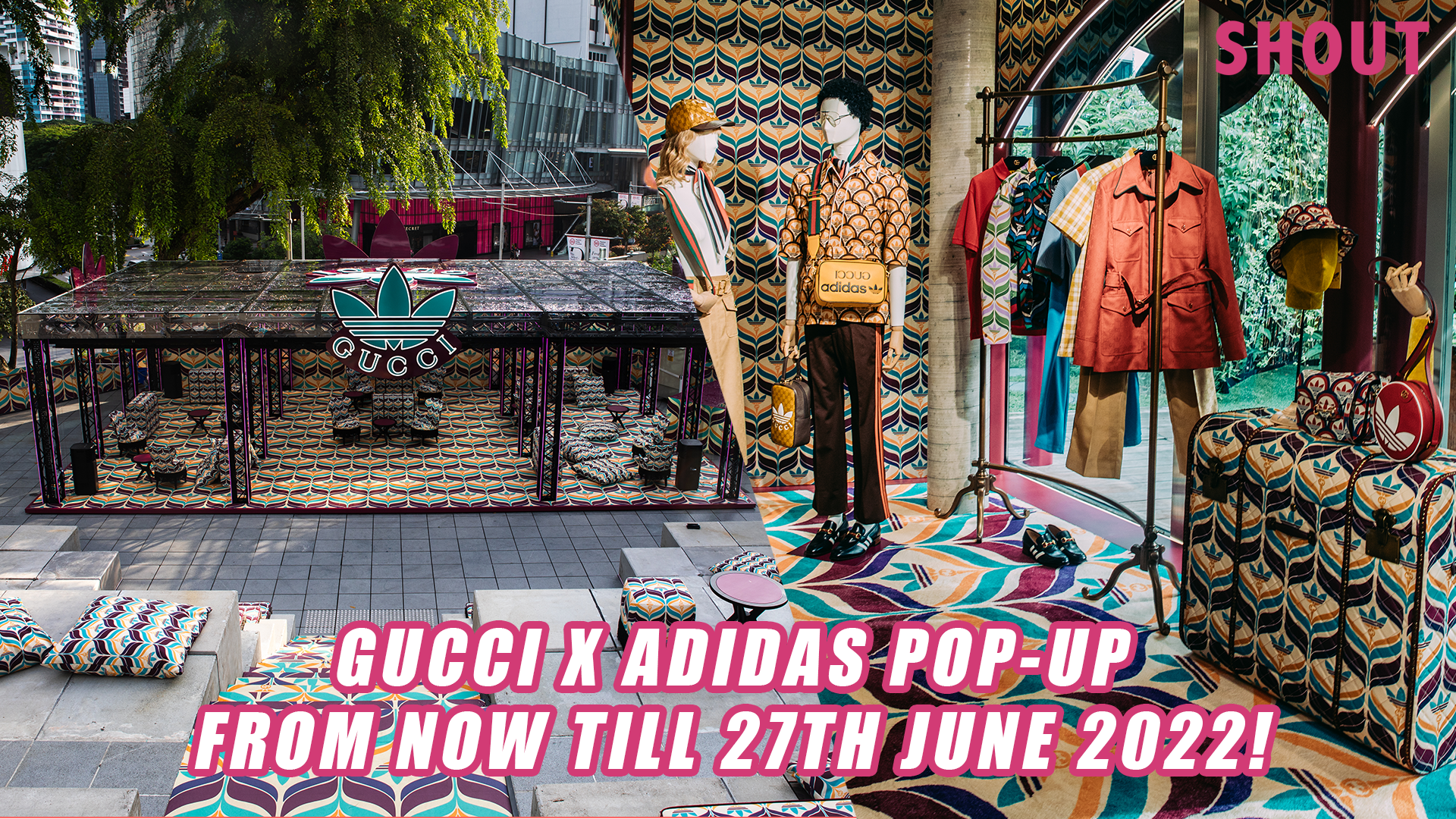 EXCLUSIVE GUCCI X ADIDAS POP-UP WITH FREE ICE CREAM, MINI GOLF, GOLF BUGGY,  INSTAGRAMMABLE PHOTO-OPS & MORE! - Shout