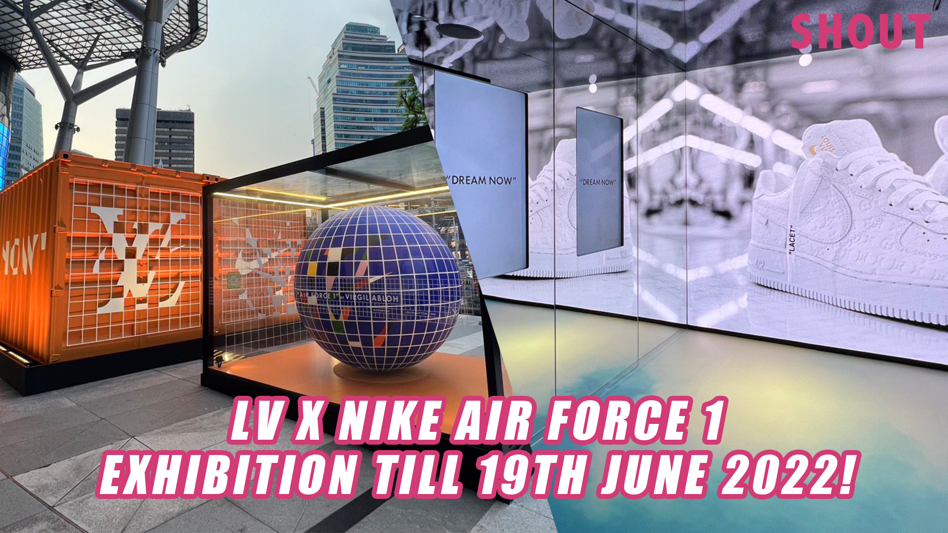 Virgil Abloh's Louis Vuitton x Nike Air Force 1 Collection Lands In  Singapore - ELLE SINGAPORE