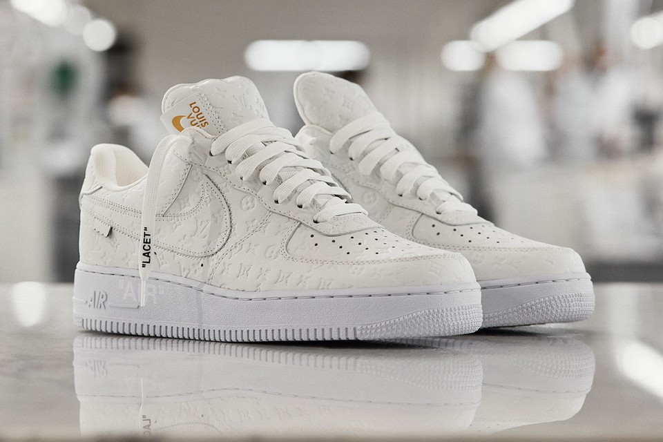 Virgil Abloh's Louis Vuitton x Nike Air Force 1 Collection Lands In  Singapore - ELLE SINGAPORE