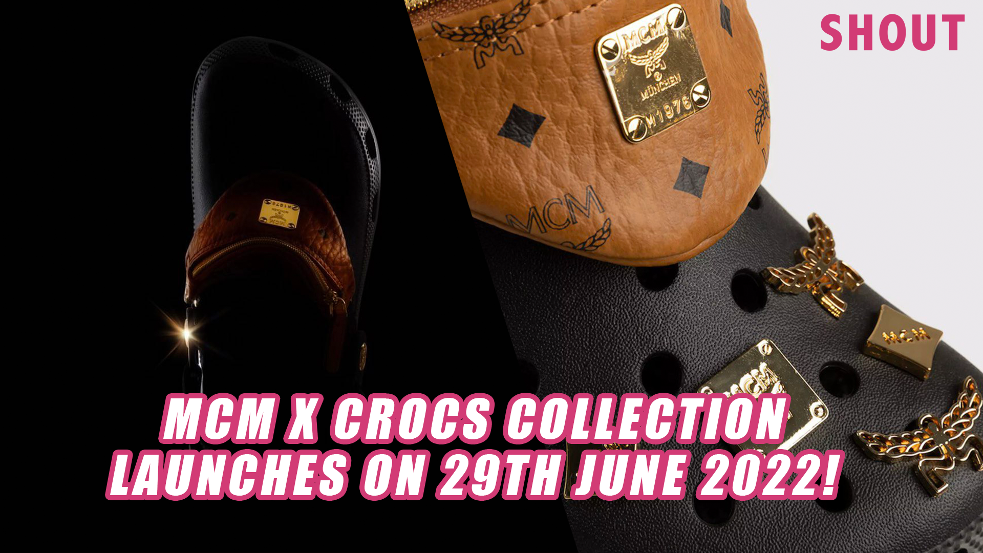 EXCLUSIVE MCM X CROCS COLLECTION AVAILABLE FOR PURCHASE ONLINE ON 29TH JUNE  2022! - Shout
