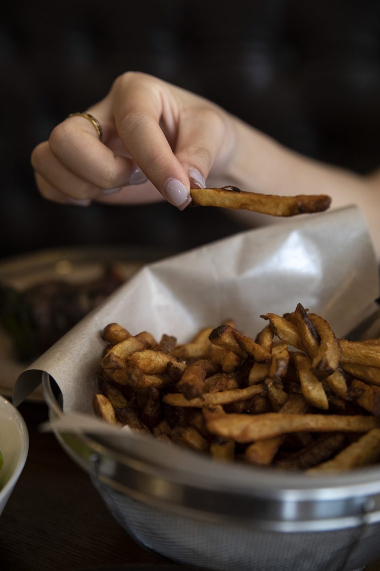 THIS STEAKHOUSE HAS AUTHENTIC FRENCH STEAK FRITES WITH UNLIMITED
