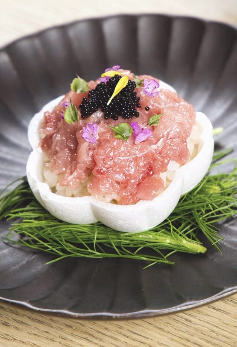 7COURSE ROOFTOP OMAKASE WITH SNOW CRAB, SCALLOP, AMAEBI, UNAGI & MORE