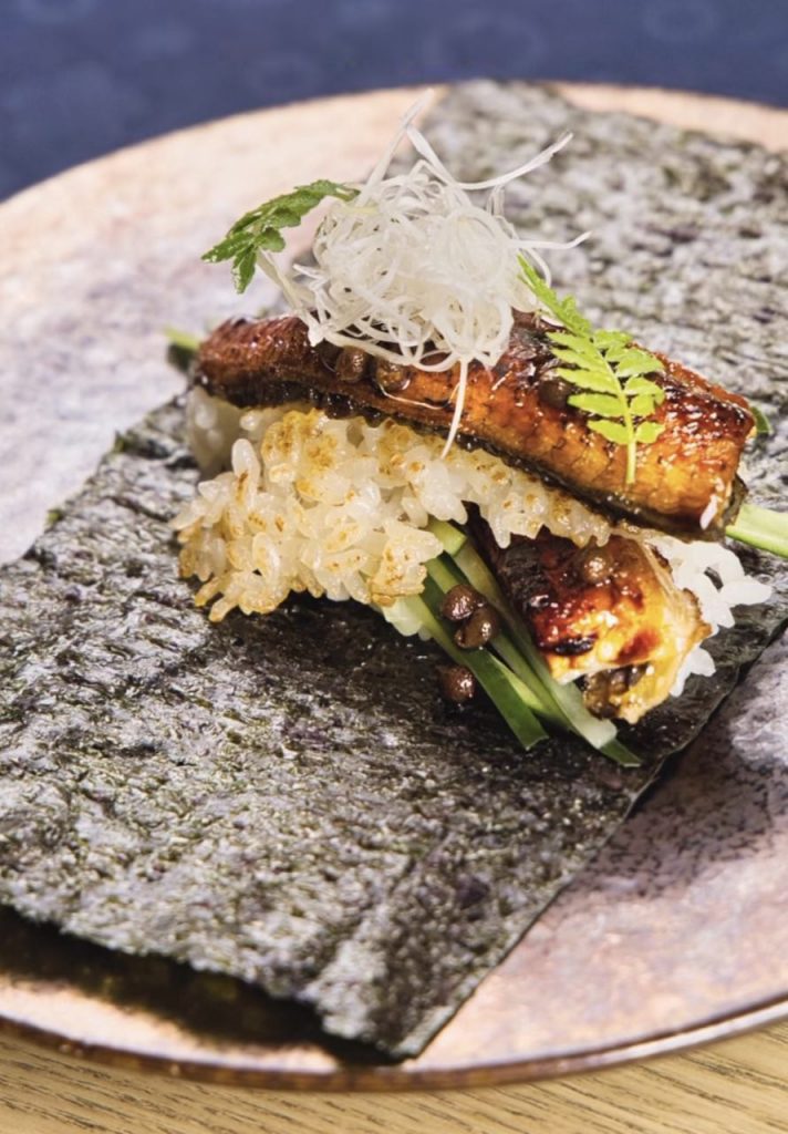 7COURSE ROOFTOP OMAKASE WITH SNOW CRAB, SCALLOP, AMAEBI, UNAGI & MORE