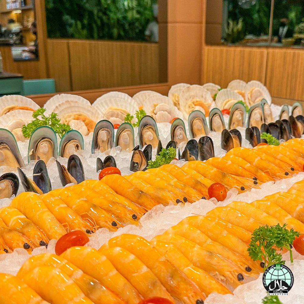 1FOR1 HALAL SEAFOOD HIGH TEA BUFFET WITH CRAB, OYSTERS, SCALLOPS
