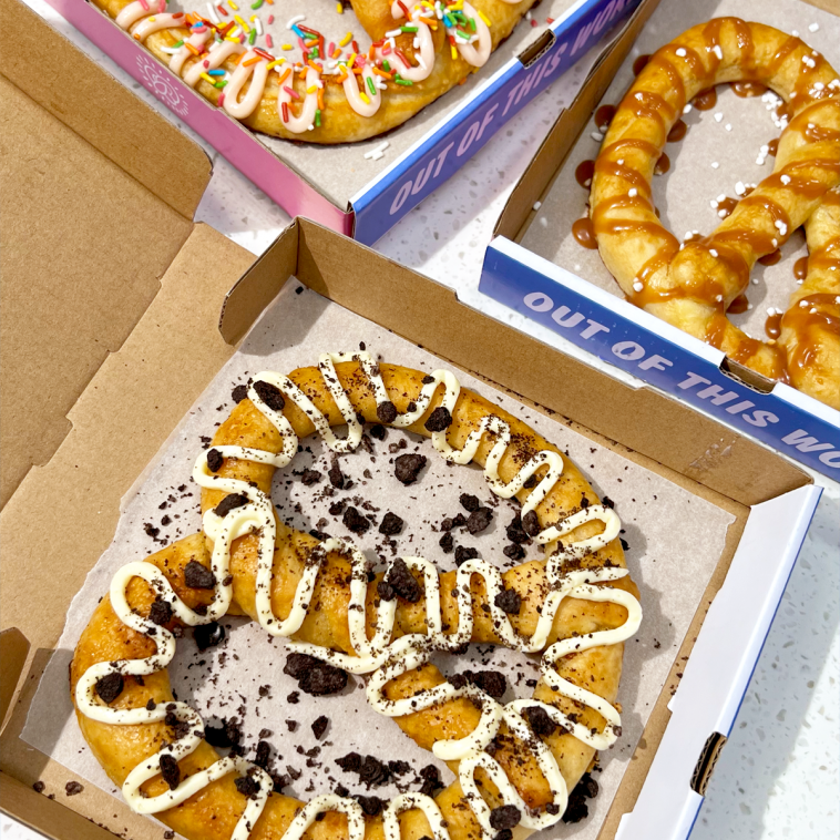 AMERICANSTYLE PRETZEL SPECIALTY JOINT HAS UNIQUE PRETZEL FLAVOURS FROM