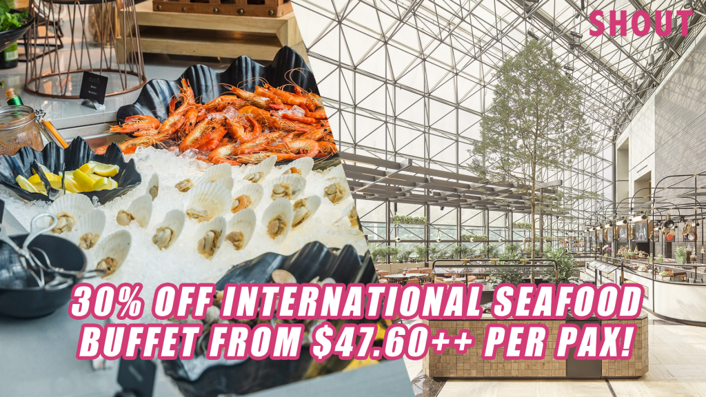 30 ALL BUFFETS AT SWISSÔTEL THE STAMFORD WITH FRESH SEAFOOD, ROASTED