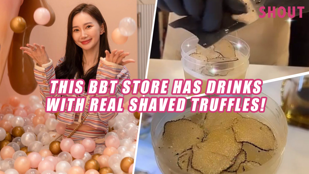 NO.17 TEA HAS LUXE TRUFFLE BUBBLE TEA WITH REAL SHAVED TRUFFLES & A ...