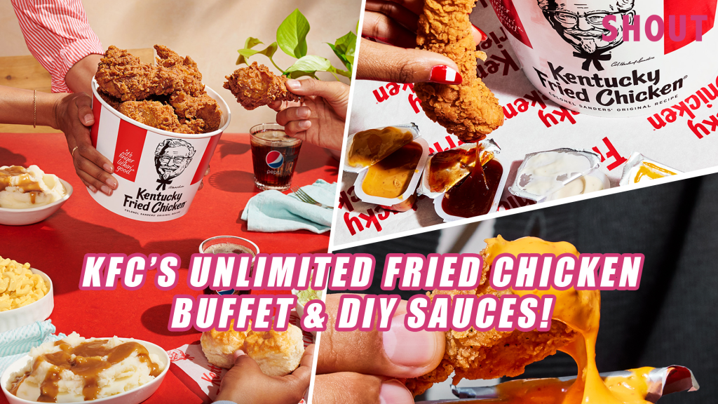 KFC SINGAPORE’S FIRST EVER UNLIMITED CHICKEN FEAST BUFFET WITH FREE FLOW CHICKEN, SIDES, DRINKS