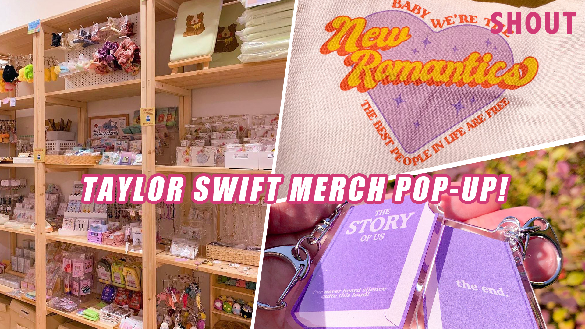 THIS POP-UP STORE IN SINGAPORE HAS EXCLUSIVE TAYLOR SWIFT MERCHANDISE TILL  30TH JUNE 2023! - Shout