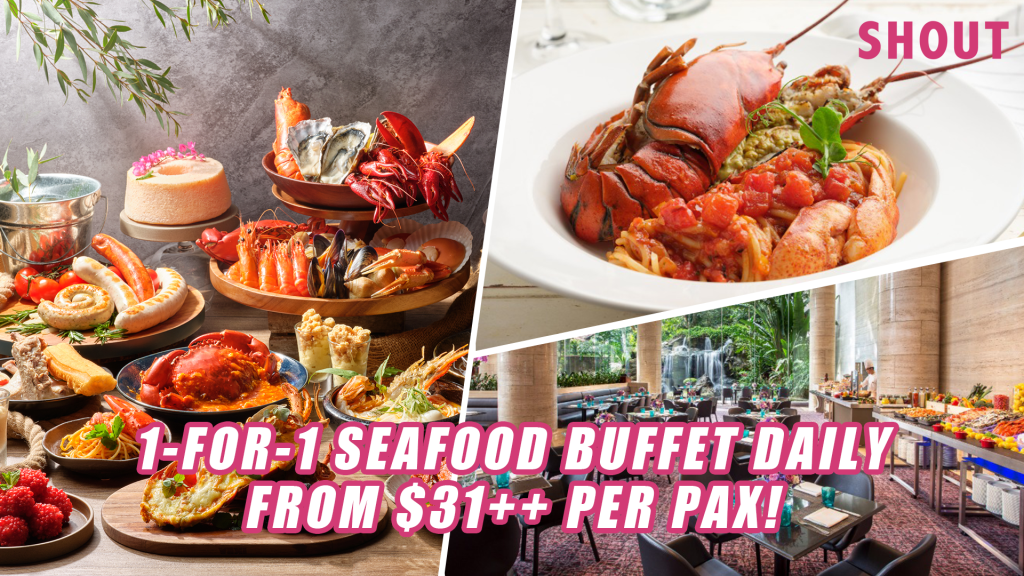 1FOR1 SEAFOOD BUFFET AT SHERATON TOWERS FROM 31++ PER PERSON FRESH