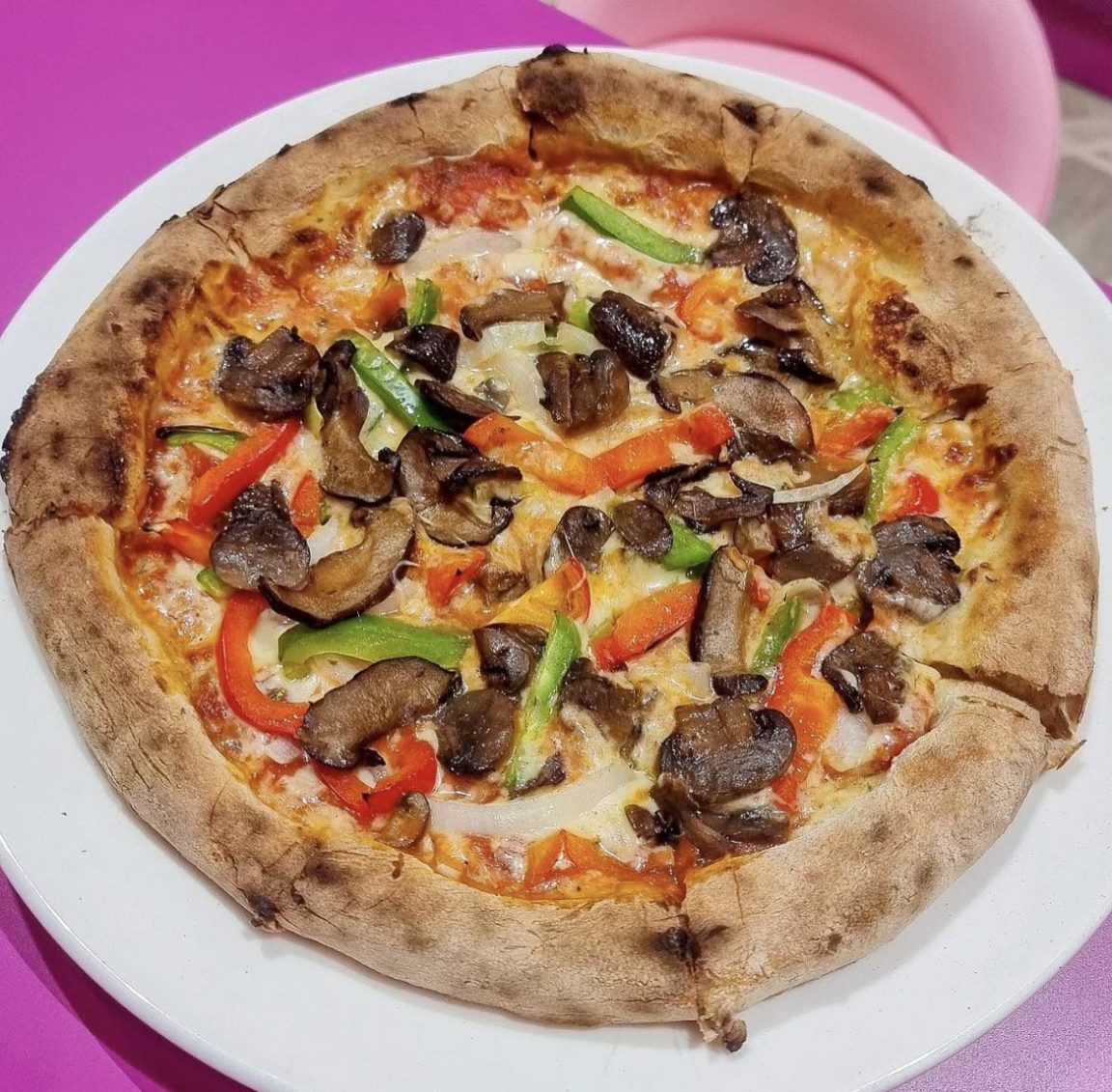 GIOIA PIZZA HALAL PINKTHEMED PIZZERIA WITH AUTHENTIC ITALIAN PIZZAS