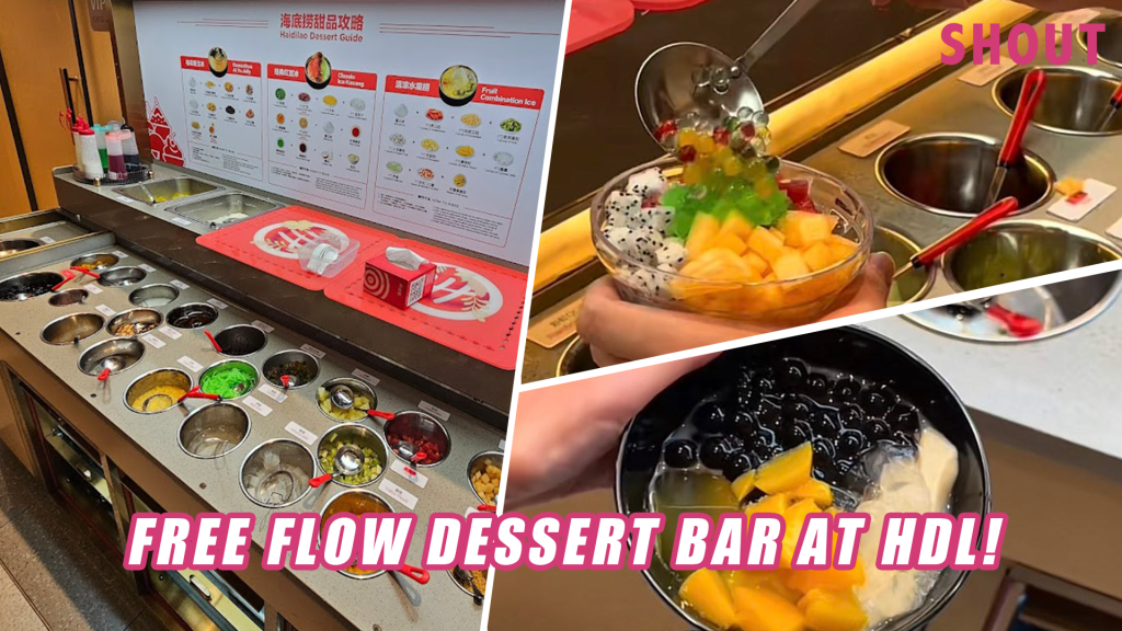 HAI DI LAO BUGIS+ HAS A NEW FREE FLOW DESSERT BAR WITH DIY SHAVED ICE