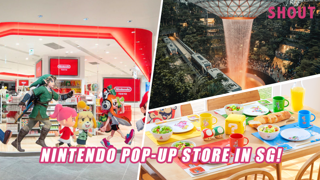 Nintendo POP-UP STORE in SINGAPORE, nintendo store 
