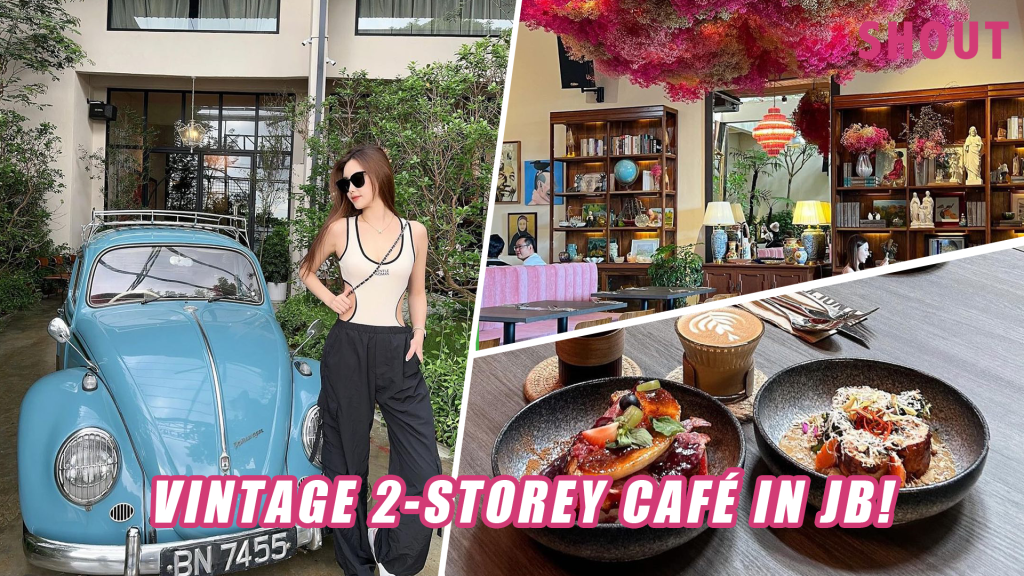 NEW 2STOREY VINTAGE CAFÉ IN JOHOR BAHRU HIDDEN IN A MASSIVE COLONIAL